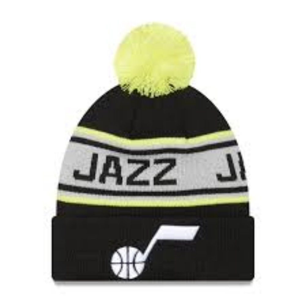 Ultra Game Utah Jazz Beanie Pom Pom